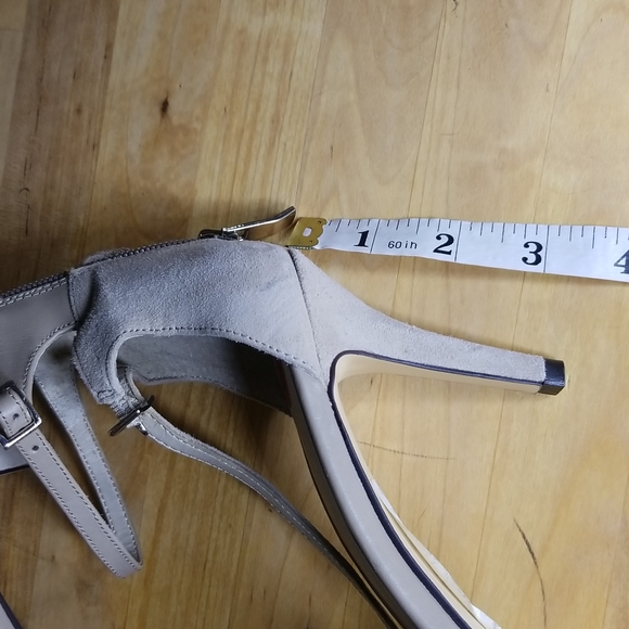 Suede pointed toe ankle strap 8 - Picture 7 of 14